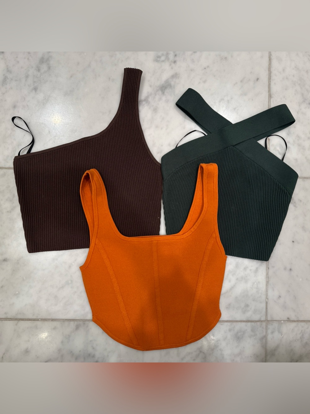 Babaton 3 ribbed sculpt tank